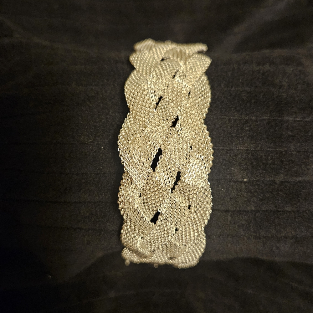 Sterling Silver Braided Bracelet